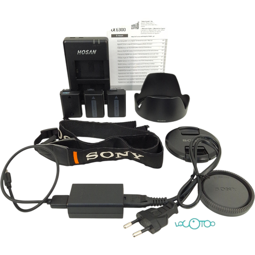 CÁMARA EVIL SONY A6300 + E PZ 18-105mm F4 G