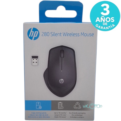 RATÓN HP 280 SILENT WIRELESS MOUSE