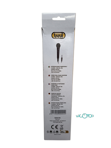 Micrófono TREVI EM 24 DYNAMIC Micrófono