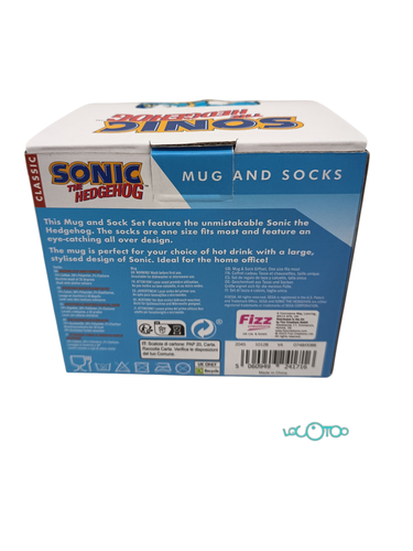 Coleccionismo FIZZ TAZA CON CALCETINES SONI