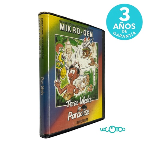 SPECTRUM THREE WEEKS IN PARADISE SEGA MEGA 