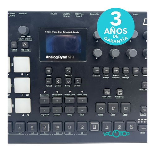 CAJA DE RITMOS ELEKTRON ANALOG RYTM MKII