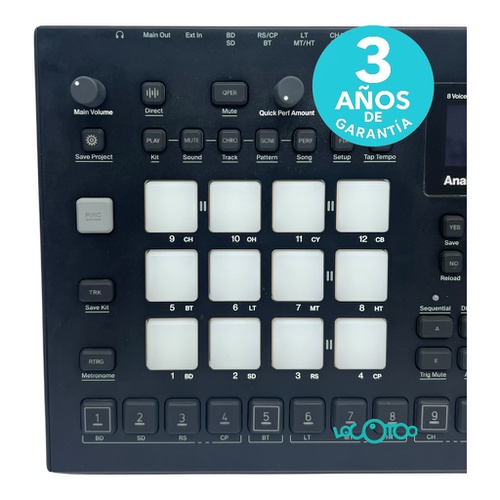 CAJA DE RITMOS ELEKTRON ANALOG RYTM MKII