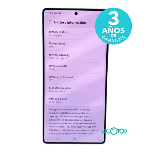 Smartphone SAMSUNG GALAXY S25 ULTRA Libre 6