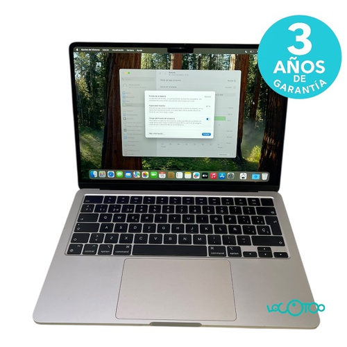 Portátil APPLE MACBOOK AIR M2  8GB 256GB A2