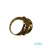 Anillo Oro 18 k en oro amarillo y blanco , 