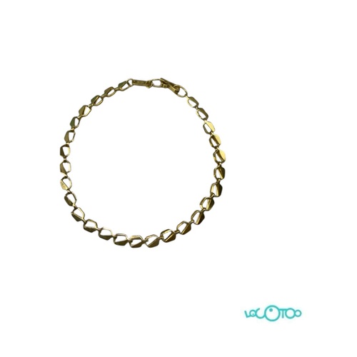 Pulsera Oro 18k , malla articulada en oro a