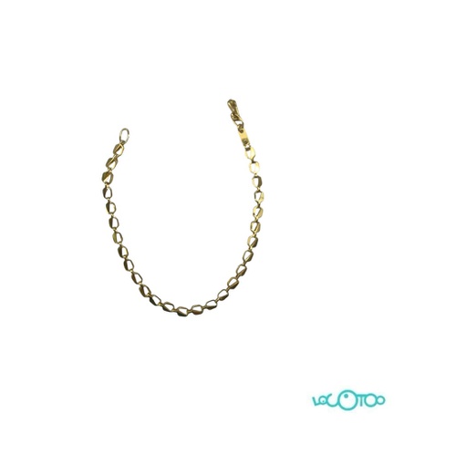 Pulsera Oro 18k , malla articulada en oro a