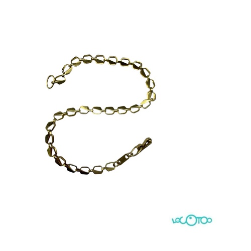 Pulsera Oro 18k , malla articulada en oro a