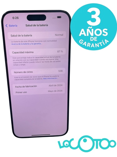  IPHONE 15 PRO MAX 256 GB