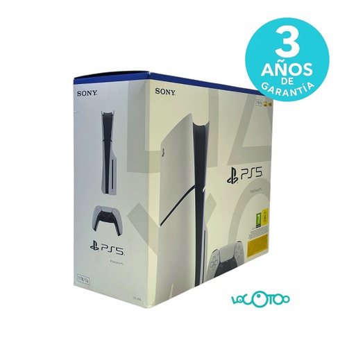 SONY PS5 SLIM CON LECTOR 1TB CON Mando