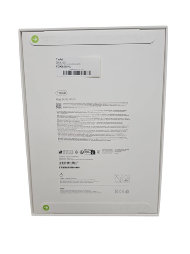 Tablet APPLE IPAD A16 (A3354) WI-FI 128 GB