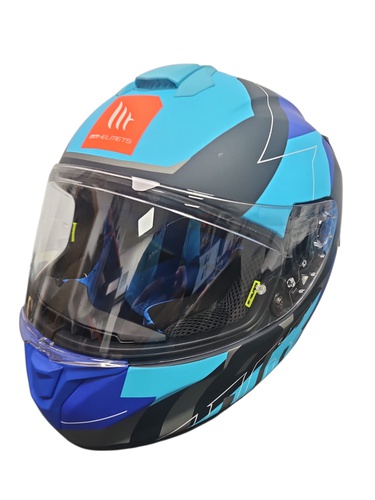 Casco MTHELMETS AZUL Integral Clip M 57-58