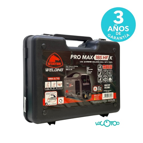 Soldadura Taller y Obra STAYER PROMAX 185 H