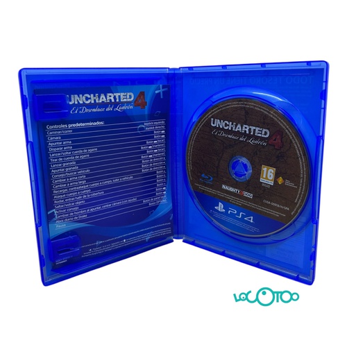  SONY PS4 UNCHARTED 4 EL DESENLANCE DEL LAD