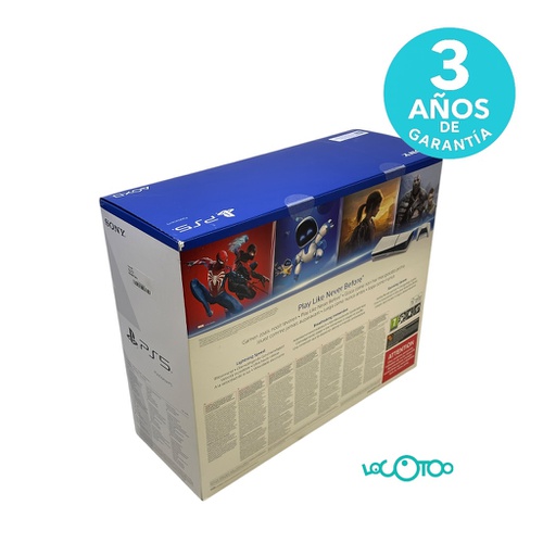SONY PS5 SLIM CON LECTOR 1TB CON Mando