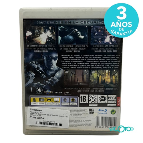 THE CHRONICLES OF RIDDICK ASSAULT ON DARK A