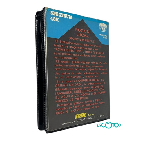 SPECTRUM ROCK´N LUCHA SEGA MEGA DRIVE