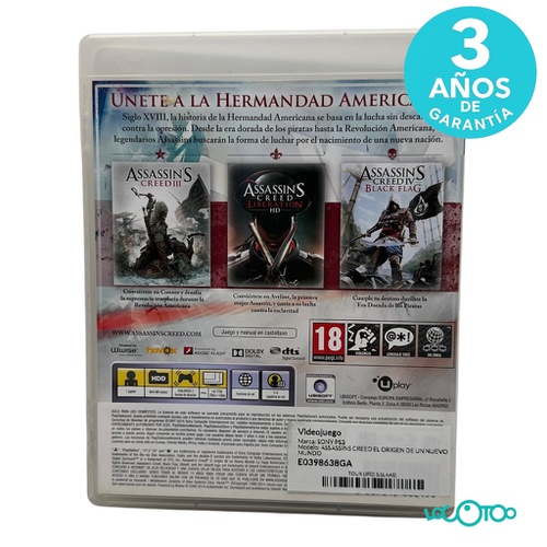 ASSASSINS CREED EL ORIGEN DE UN NUEVO MUNDO