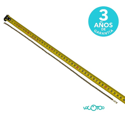 Cadena Oro CORDÓN DOBLE 2 TONOS 27,2g 45cm