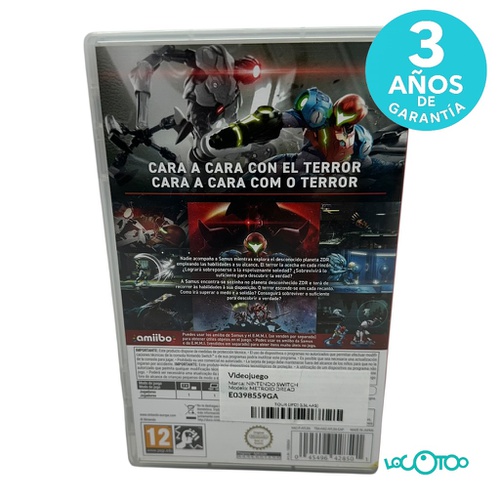 METROID DREAD Nintendo Switch