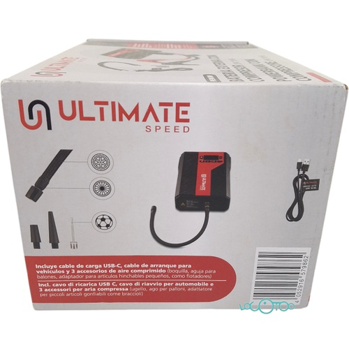 BATERÍA EXTERNA CON COMPRESOR ULTIMATE SPEE