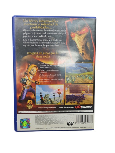 Videojuego SONY PS2 HAVEN CALL OF THE KING