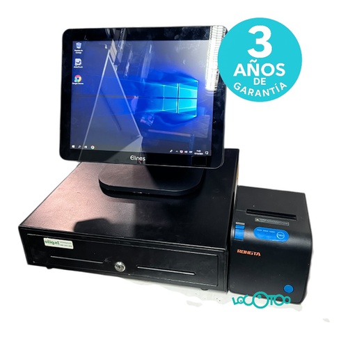 TPV ELINES TPV+CAJON+IMPRESORA 128 GB SSD 4