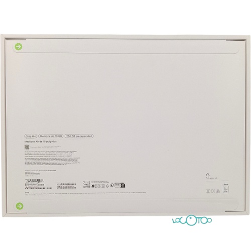 APPLE MACBOOK AIR 15" M4 256GB (A3241) (202