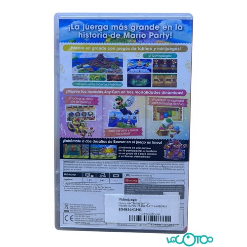 Videojuego NINTENDO SWITCH SUPER MARIO PART