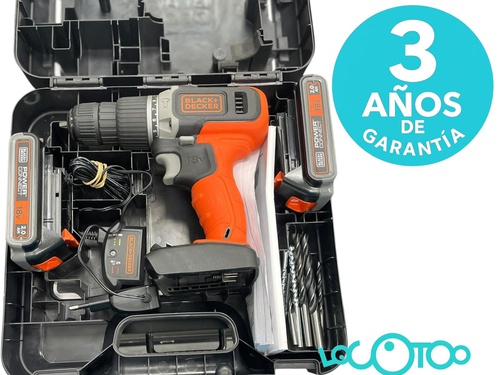 TALADRO BLACK & DECKER 18V 