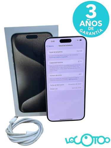  IPHONE 15 PRO MAX 256 GB