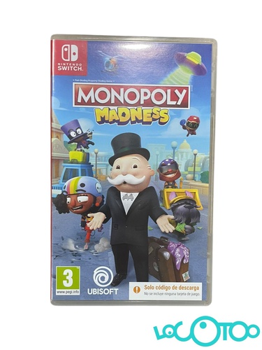  NINTENDO SWITCH MONOPOLY MADNESS