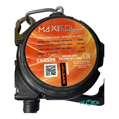 Polipastos y Cabestrantes MAXIROLL 80806 12