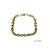Pulsera Oro 18K , malla articulada  combina