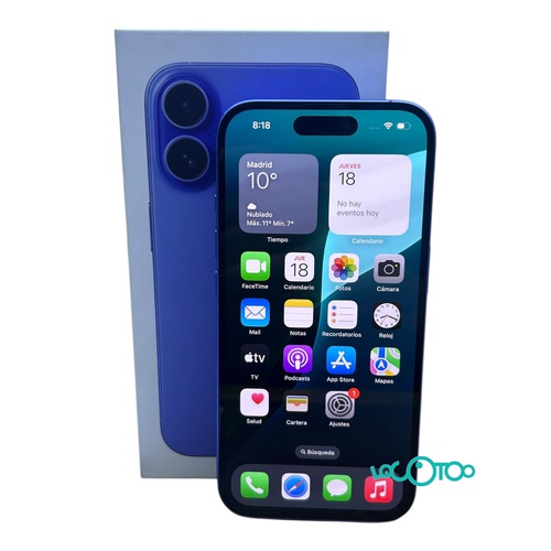 APPLE IPHONE 16 8 GB 128 GB 