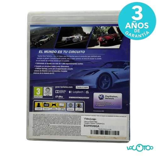 GRAN TURISMO 6 PS3