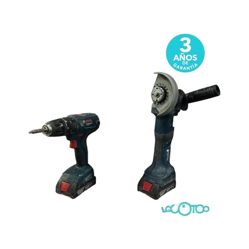 Kit Herramientas BOSCH GWS 18V-7 + GWS 18-7