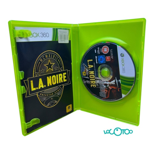MICROSOFT XBOX 360 LA NOIRE