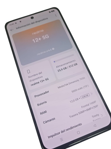 Smartphone REALME 12+ 6,7 '' 8 GB 256 GB Do
