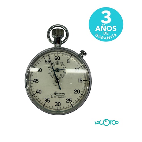 Cronógrafo de mano MINERVA  5 cms de diamet