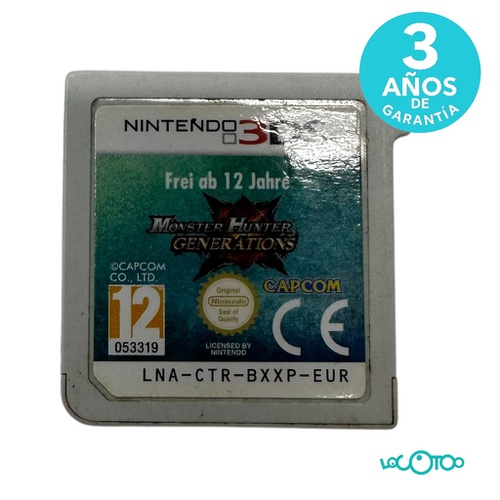 Videojuego NINTENDO 3DS MONSTER HUNTER GENE