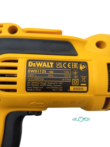 Taladro Eléctrico DEWALT DWD112S -QS Percut