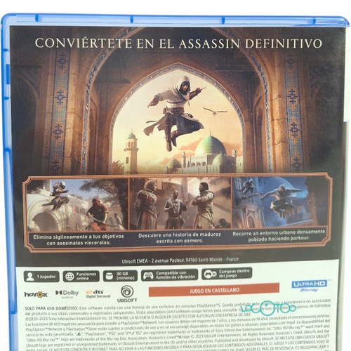 ASSASSINS`S CREED MIRAGE SONY PS5