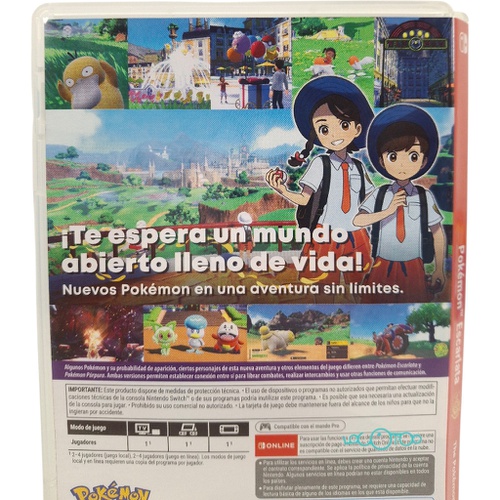 POKEMON ESCARLATA NINTENDO SWITCH