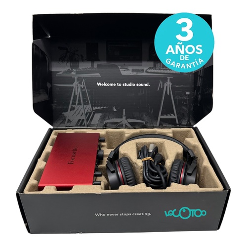 Tarjeta De Sonido FOCUSRITE SCARLETT 2I2 ST