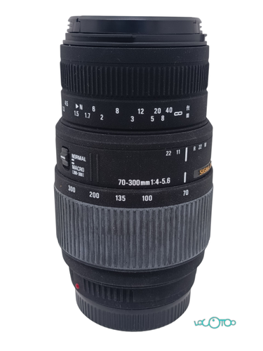 Objetivo SIGMA 70-300MM 1:4-5.6 58 mm 70-30