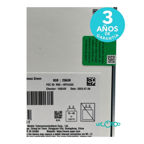 Smartphone OPPO RENO 14 F 5G Libre 6,57 '' 