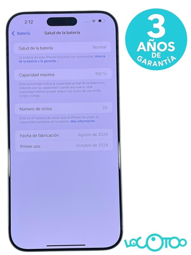 IPHONE 16 PRO MAX 256 GB