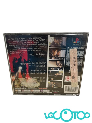 SONY PS1 THE X FILES